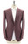 Isaia Sport Coat Jacket 'Gregory' Wool Silk Plum Purple