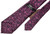 Stefano Ricci Pleated Tie Purple Paisley 13TI1075