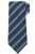 Brioni Tie Woven Silk Blue Stripe