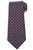Kiton Napoli Tie Silk Plum Purple Blue Geometric