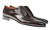 Santoni Shoes Cap-Toe Oxfords Leather Brown Santoni Shoes Cap-Toe Oxfords Leather Brown