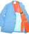 Kiton Sport Coat Jacket Size 48 Blue Plaid 01SC0308