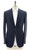 Kiton Sport Coat Jacket Wool 14 Micron Super 180's Dark Midnight Blue