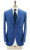 Kiton Suit 3 Button Cashmere Silk Linen Blue Plaid