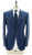 Kiton Suit LASA Wool 14 Micron Super 180's Blue Plaid