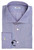 Kiton Dress Shirt Cotton Linen Pink Blue Stripe