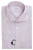 Kiton Dress Shirt Cotton Red Blue Stripe