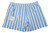 Fedeli Swim Short Papete Maui Size XXLarge 58 Blue Stripe 16SS0172