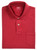 Fedeli Polo Shirt 'West' Short Sleeve Cotton Jersey Giza Organic Red