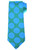 Kiton Napoli Tie Silk Blue Green Circle