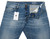PT Torino Jeans Stretch Denim Selvedge Dub Size 30 Blue 32JN0483