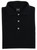 Fedeli Polo Shirt 'Tommy' Short Sleeve Cotton Pique Frosted Black