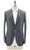 Boglioli K. Jacket Sport Coat With Raw Edges Wool Flannel Gray
