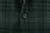 Isaia Sport Coat Jacket "Cortina" Size 40 Green Plaid 06SC0343