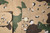 kiton Shirt Size 15 3/4 Brown Camo 01SH0893