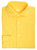 Fedeli Polo Neck Shirt 'Steve' Long Sleeve Cotton Piquet Yellow