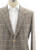 Isaia Sport Coat Jacket "Capri" Size 42 Brown Check 06SC0412
