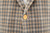 Isaia Sport Coat Jacket "Capri" Size 42 Brown Check 06SC0412