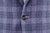 Isaia Sport Coat Jacket "Sanita" Size 38 Purple Plaid 06SC0422 Isaia Sport Coat Jacket "Sanita" Size 38 Purple Plaid 06SC0422