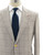 Isaia Suit "Capri" Size 40 Brown Windowpane 06SU0332