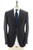 Isaia Napoli Suit "Marechiaro" Wool Dark Brown Blue Stripe