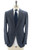 Isaia Napoli Suit "Marechiaro" Wool Blue Brown Stripe