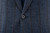 Isaia Suit "Marechiaro" Size 42 Blue Stripe 06SU0334