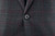 Isaia Suit "Marechiaro" Size 42 Gray Windowpane 06SU0341