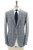 Isaia Napoli "Gregorio" Suit Wool Blue Brown Windowpane