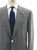 Isaia Suit "Nuova Base S" Size 46 Gray Stripe 06SU0349