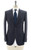 Kiton Suit EVO Trim Fit Wool Cashmere Dark Navy Blue
