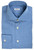 Kiton Shirt Cotton Blue Micro Check