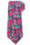 Kiton Collection Luxury Tie Silk Magenta Pink Teal Blue Floral
