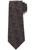 Kiton Collection Men's Italian Designer Discount Tie Luxury Silk Brown Blue Geometric