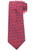 Kiton Collection Luxury Tie Silk Red Blue Flower