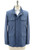 Isaia Napoli Field Jacket Silk Cashmere Blue