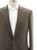 Isaia Sport Coat Jacket Size 40 Brown Tweed 06SC0457