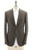 Isaia Sport Coat Jacket Blazer Capri Wool Blend Brown Tweed