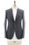 Isaia Sport Coat Jacket Blazer Capri Wool Cashmere Gray Blue Windowpane