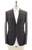 Isaia Sport Coat Jacket Blazer Wool Cashmere Brown Blue Windowpane