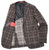 Isaia Sport Coat Jacket "Cortina" Size 38 Red Plaid 06SC0495 Isaia Sport Coat Jacket "Cortina" Size 38 Red Plaid 06SC0495
