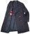 Isaia Marshall Coat Size 40 Blue 06OT0227