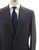 Isaia Suit "Marechiaro" Size 40 Gray Windowpane 06SU0370