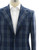Belvest Sport Coat Jacket Size 40 Blue Plaid 50SC0318