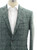 Belvest Sport Coat Jacket Size 46 Green Windowpane 50SC0328 Belvest Sport Coat Jacket Size 46 Green Windowpane 50SC0328