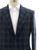 Belvest Sport Coat Jacket Size 38 Blue Plaid 50SC0333