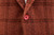 Isaia Sport Coat Jacket "Capri" Size 42 Orange Windowpane 06SC0520