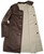 Kired by kiton Coat Cashmere "PEAK" Size 44 Brown 21OT0113