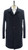Kired by kiton Coat Reversible "PEAK" Size 38 Navy Blue