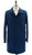 Kired by kiton Coat Reversible "PEAK" Size 38 Blue